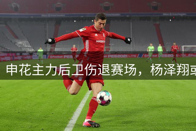 申花主力后卫伤退赛场，杨泽翔或将临危受命